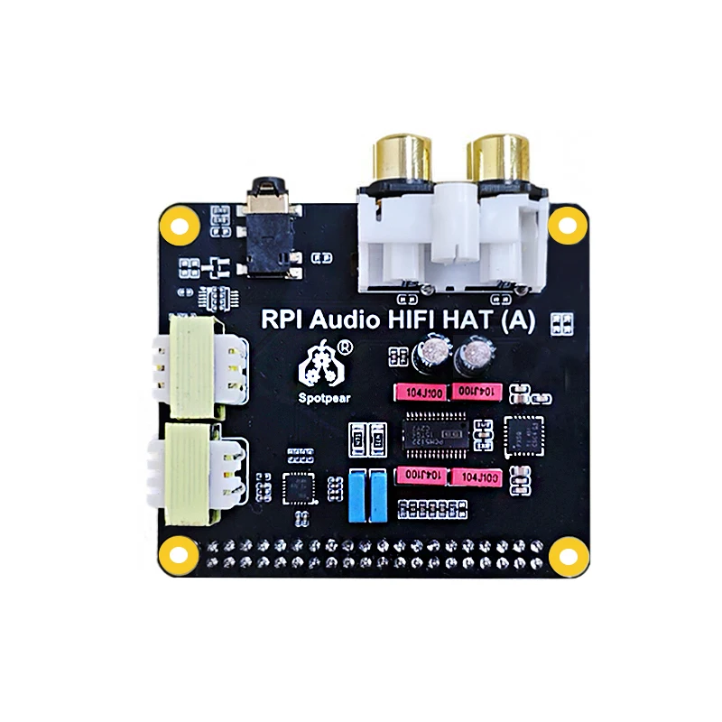 Фото ЦАП аудиокарты Raspberry Pi 5 PCM5122 I2S также для серий PI4/PI3/Zero №4