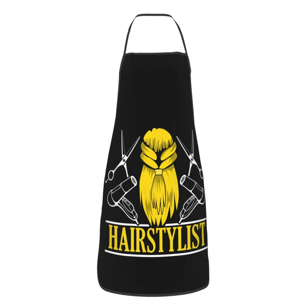 

Barber Salon Hairstylist Funny Aprons for Men Women Hairdresser Unisex Kitchen Chef Bib Tablier Cuisine Cooking Baking Painting