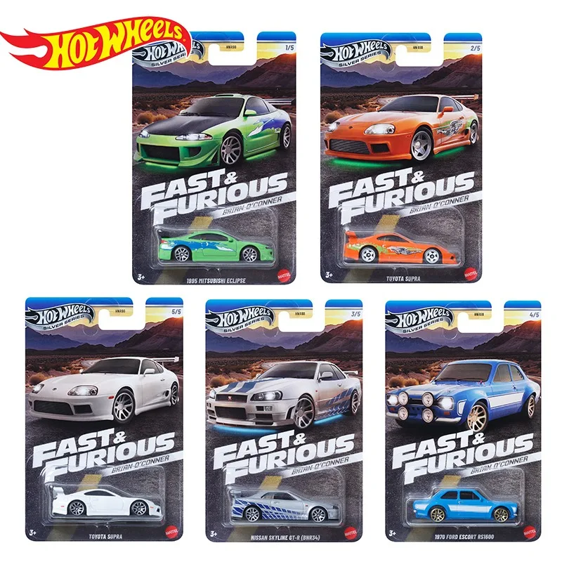 Ассорти Hot Wheels Fast and Furious HNR88 H Чехол Миниатюрные автомобили Hotwheels 1/64 Модель