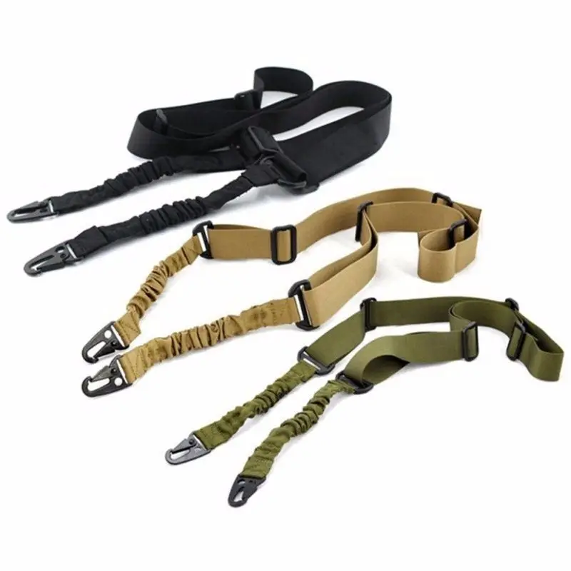 Nylon Tactical 2 Point Gun Sling Shoulder Strap Outdoor Rifle Shotgun Belt Camera Hunting Accessories Universal |