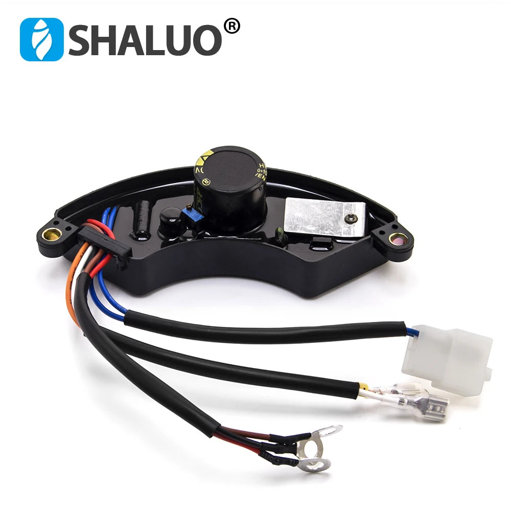 

7 проводов, 5 кВт, 8 кВт, 380 В, трехфазный генератор AVR, бенolina, автоматический регулятор напряжения, стабилизатор регулировки напряжения