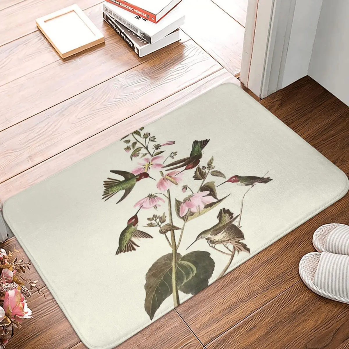

Анна Колибри-Audubon 60x40 см Ковер Полиэстер Коврики для пола персонализированные Прочные наружные