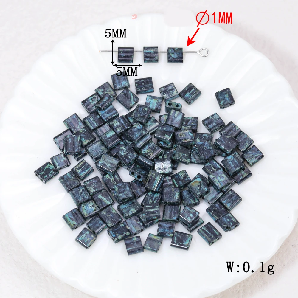 Cordial Design 100g≈1000Pcs 5*5MM Богемная хрустальная бусинаручная работачееское стеклофурнитура и компоненты для ювелирных изделийквадратная форма # 18483 (art.: 3920cdbfffc93) - 3920cdbfffc93