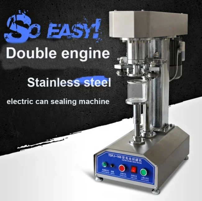 Высококачественная машина для консервирования TDFJ-160 запечатывания оловянных
