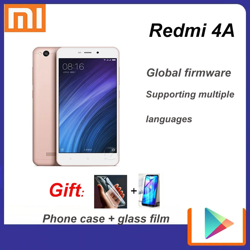 

Global version celular Redmi 4A smartphone Snapdragon 425 131.5g ultra light 5.0 inches