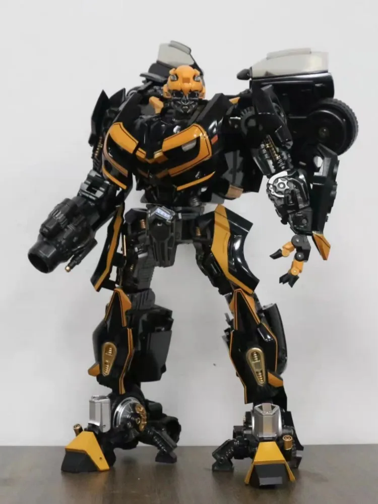 

New BMB Transformation MasterPiece BB02 BB-02 Black Bee Oversize 28cm Alloy Action Figure Robot Toys KO