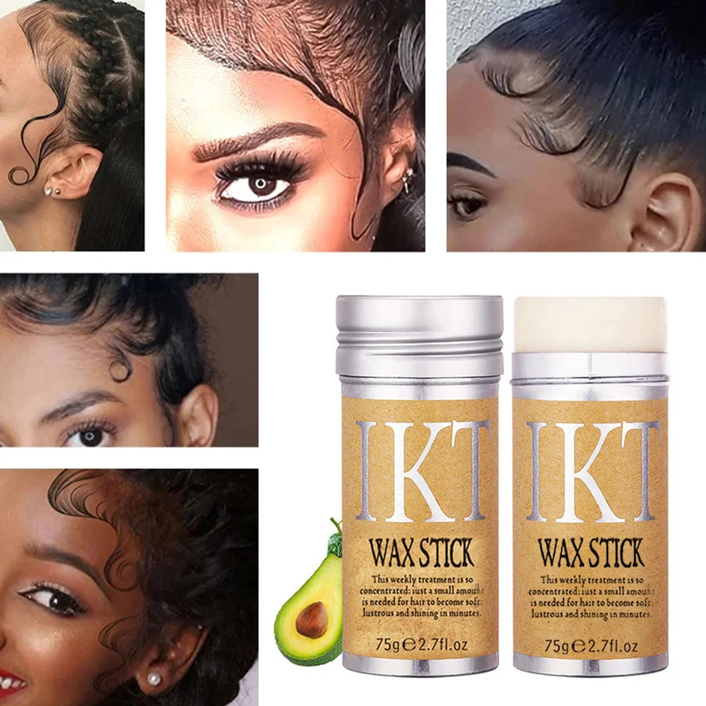 Палочка для волос воск защиты от спутанных краев гель контроля Быстросохнущий