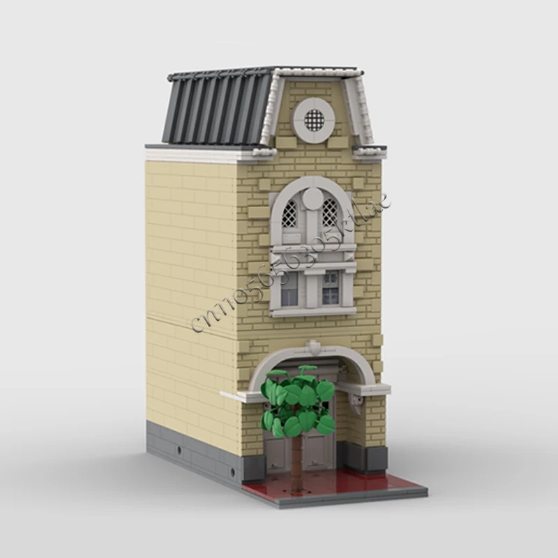 Фото 971 шт. городская уличная сцена маленький империй MOC настроить модульный строительный блок простой популярный образовательный DIY праздничные игрушки подарки №3