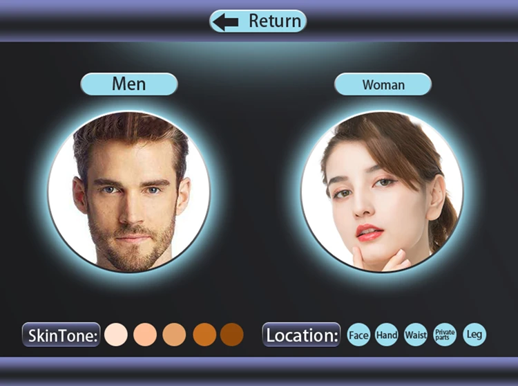 Лучшая немецкая высокомощная машина для удаления волос с диодным лазером 808 нм