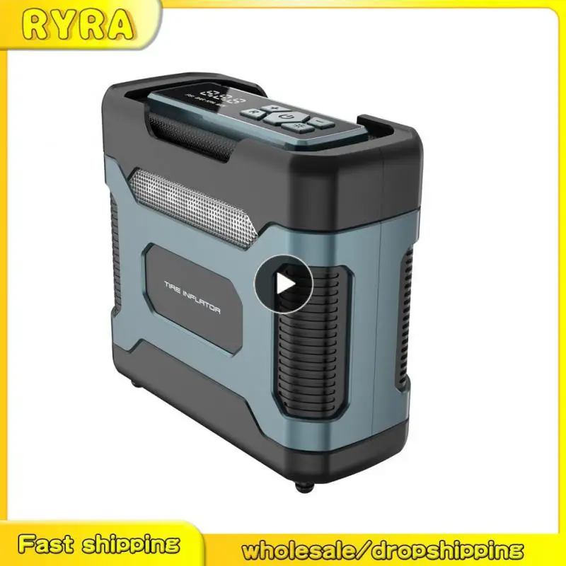 

Smart Digital Display Air Pump Portable Electric Pump Dual-cylinder 12v Universal Emergency Digital Tire Car Supplies Mini