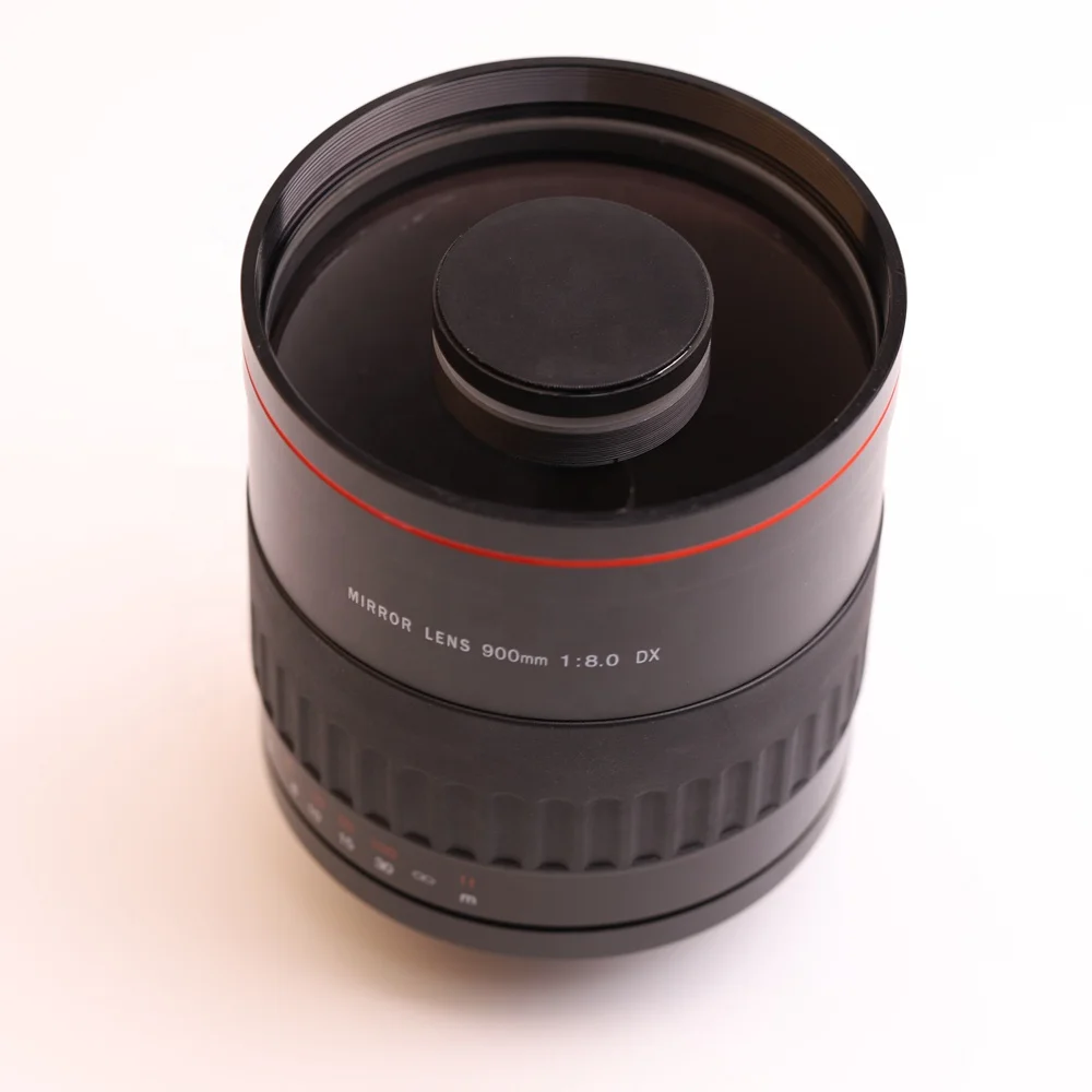 

900mm f8 camera lens reflexed mirror lens for dslr camera