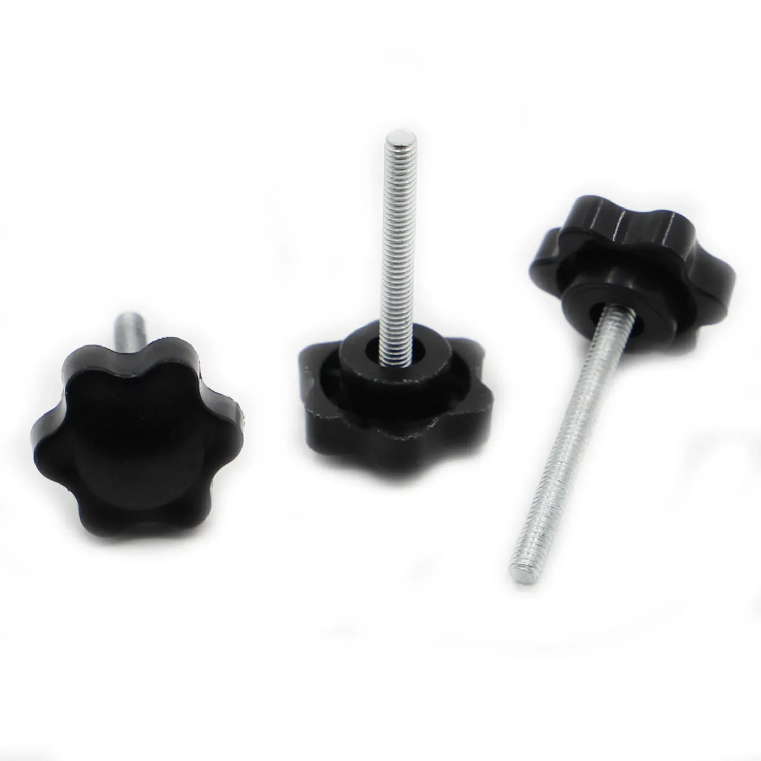 M4 M5 M6 M8 M10 M12 Сливовый бакелитовый винт с затяжкой вручную Ручка Болт Резьба