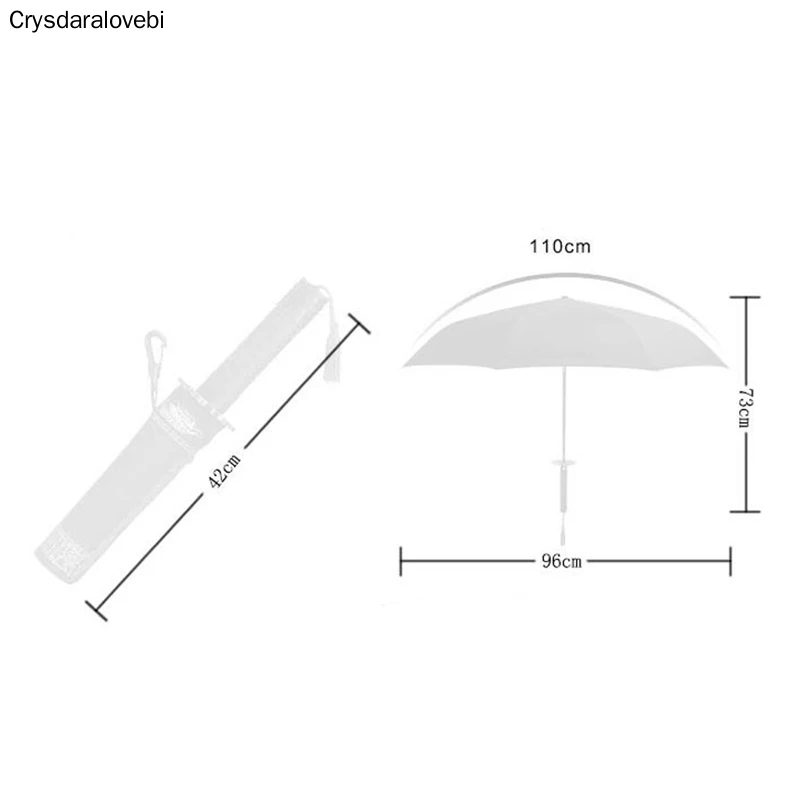 Складной автоматический зонт для мужчин и женщин ветрозащитный креативный