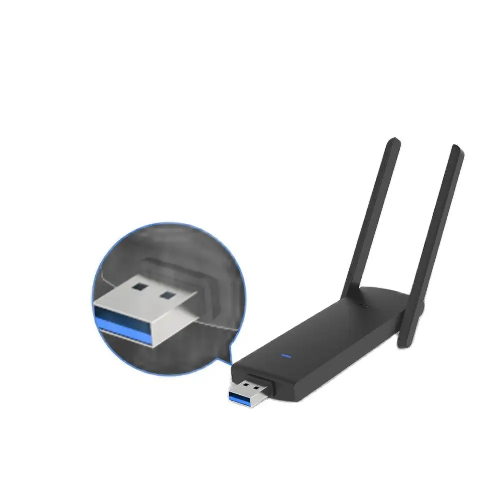 

1200mbps wifi adapter 802.11ac/b/g/n 2.4+5.8G wi-fi dongle wireless USB antenna Ethernet AC Network Card