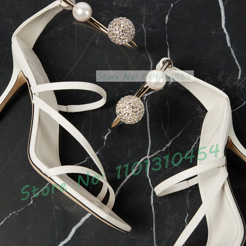 Сандалии женские из коровьей кожи Роскошные туфли с квадратным носком