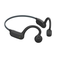 as1 wireless headphones air conduction bone conduction sport contact headset with mic for all smartphones