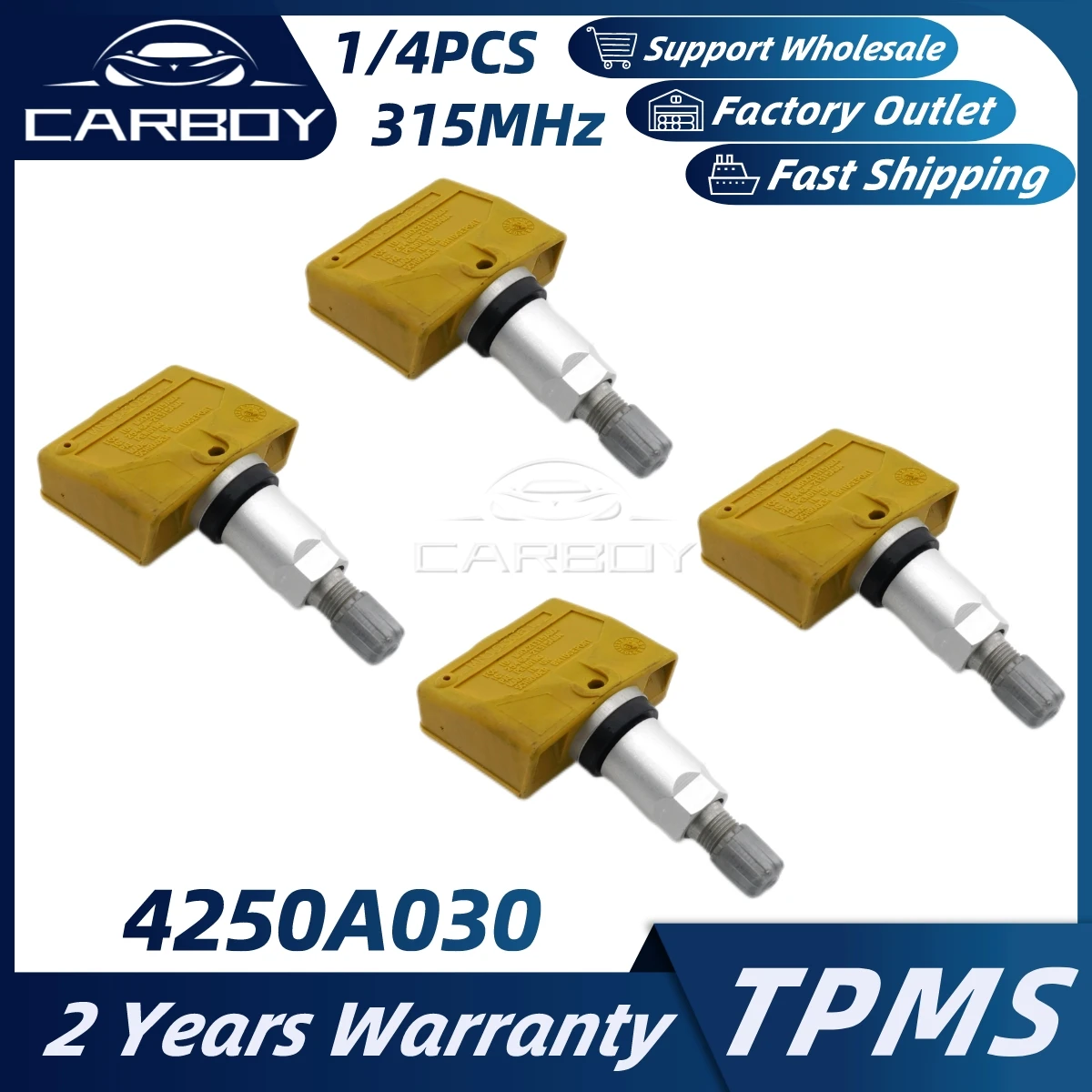 

4250A030 MN103081 TPMS Pneumatic Air Pressure Gauge For Mitsubishi Eclipse 2006-2012 Galant 2007-2012 Endeavor 2011 315MHz