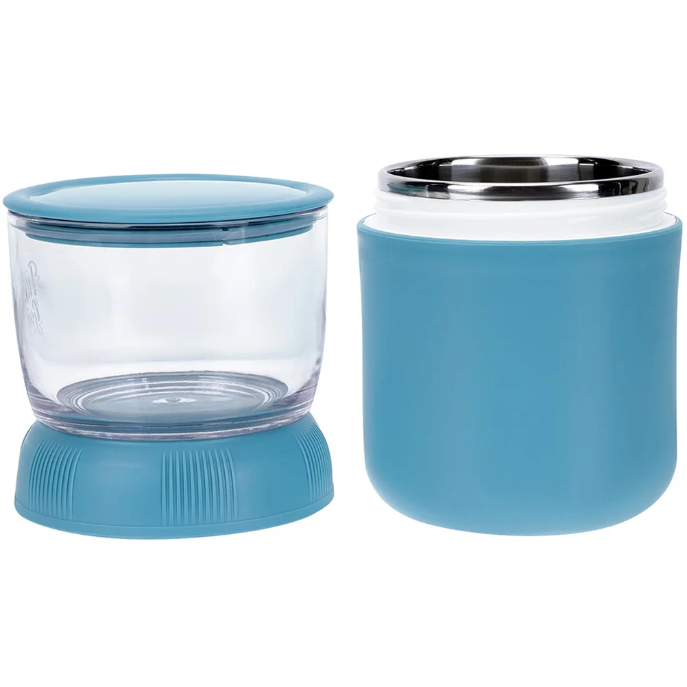 

Insulated Bento Box Food Holder Vacuum Sealer Containers Jar Travel Oat Thermal Lunch