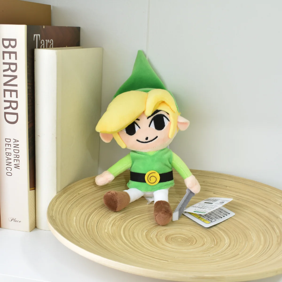 

18CM The Legend of Zelda Link Boy Toys Link With Sword Shield Soft Doll for Children Christmas Gift Collectible Room Decoration