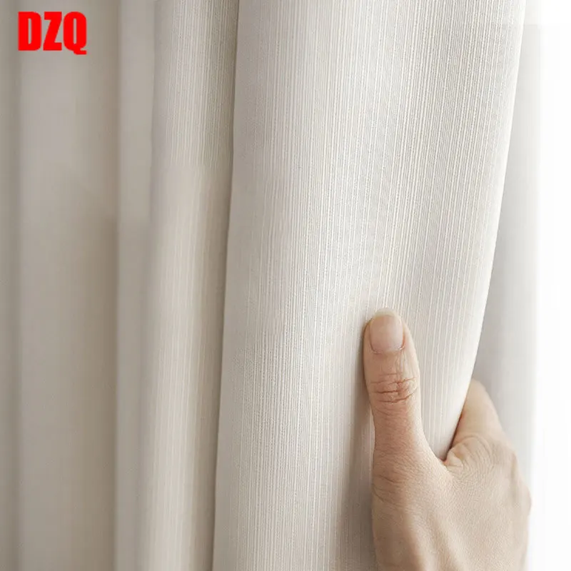 

Curtains for Living Room Dining Bedroom High-precision Nordic Simple, New High Shading Luxury Pure Color Windows Door Kitchen
