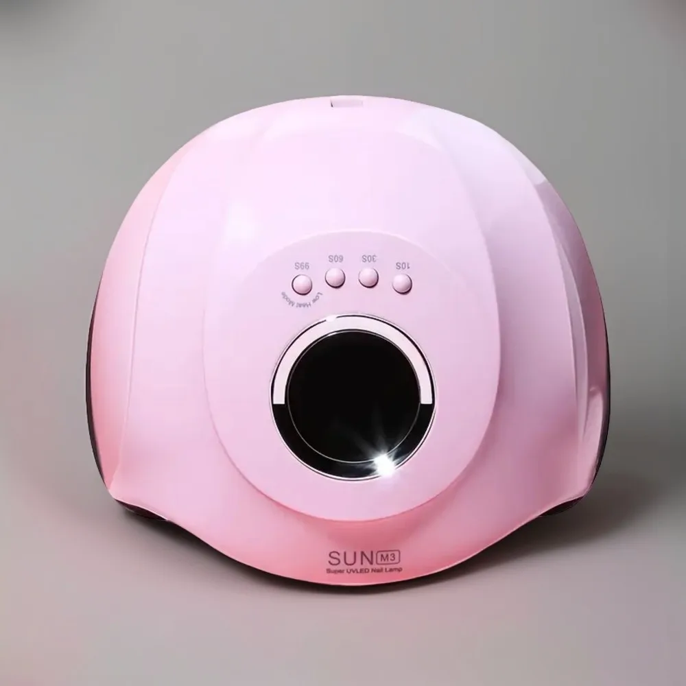 Fast Drying UV LED Nail Lamp with Beads Professional Gel Polish Dryer 4 Timers Sensor and Large Space - Suitable fo