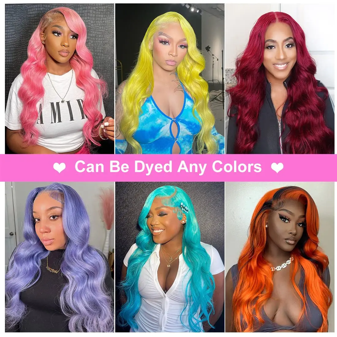 Рисунок 5 - Парики женские на сетке спереди и спереди