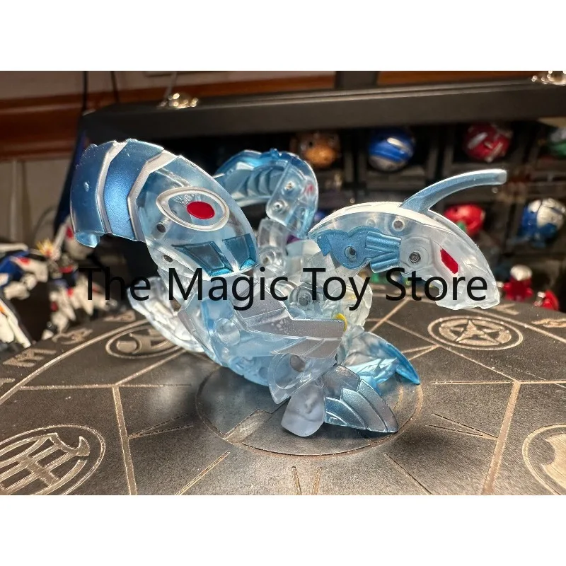 Оригинальная коллекционная фигурка Sega Toys MK2 Dragonoid Bakugan BakuTech Ice Blue Transparent Creature Transformable для демонстрации (art.: 3920dc746c7a8) - 3920dc746c7a8