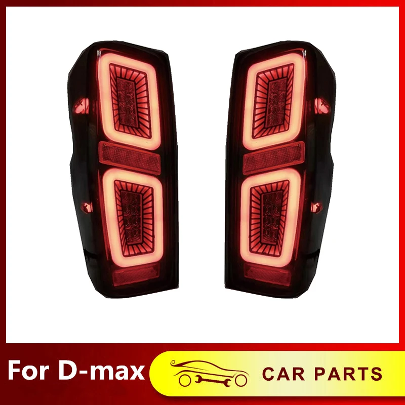 

Car Led Tail Light Assembly Rear Turn Signal Brake Reverse Lights For Isuzu D-max Dmax 2020-2022 Taillight Rear Lamp Accessories