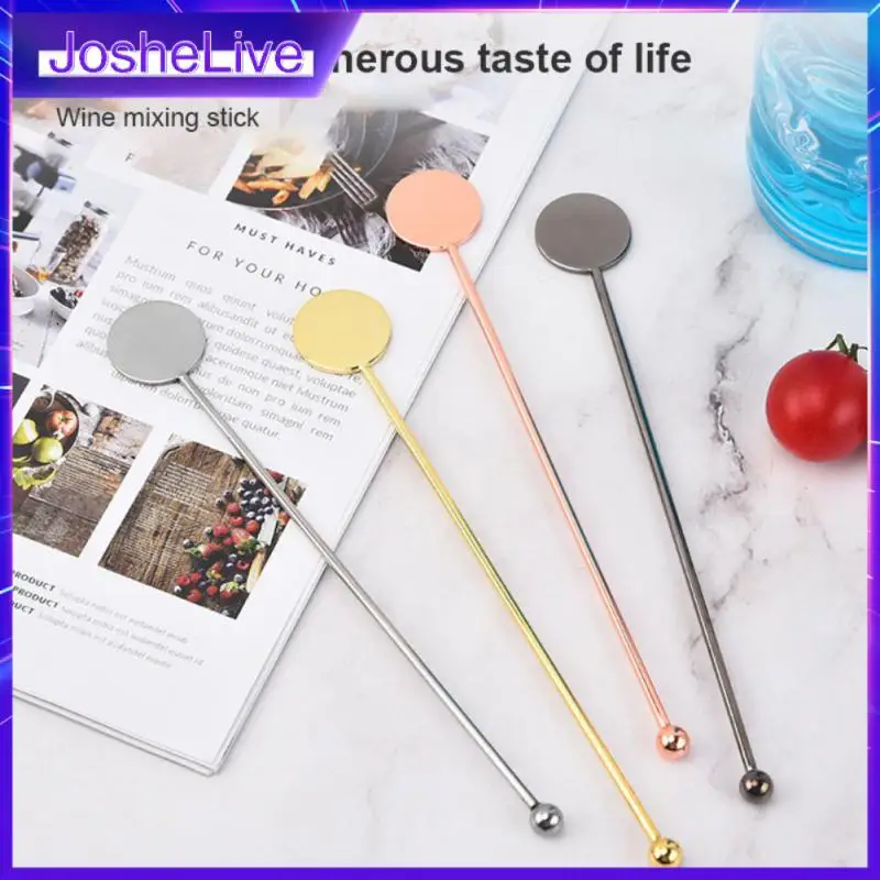 

Многоразовая мешалка, долговечные причудливые перемешивающие палочки, полированные для коктейлей, напитков, барных инструментов, мешалки для напитков, палочки для коктейлей