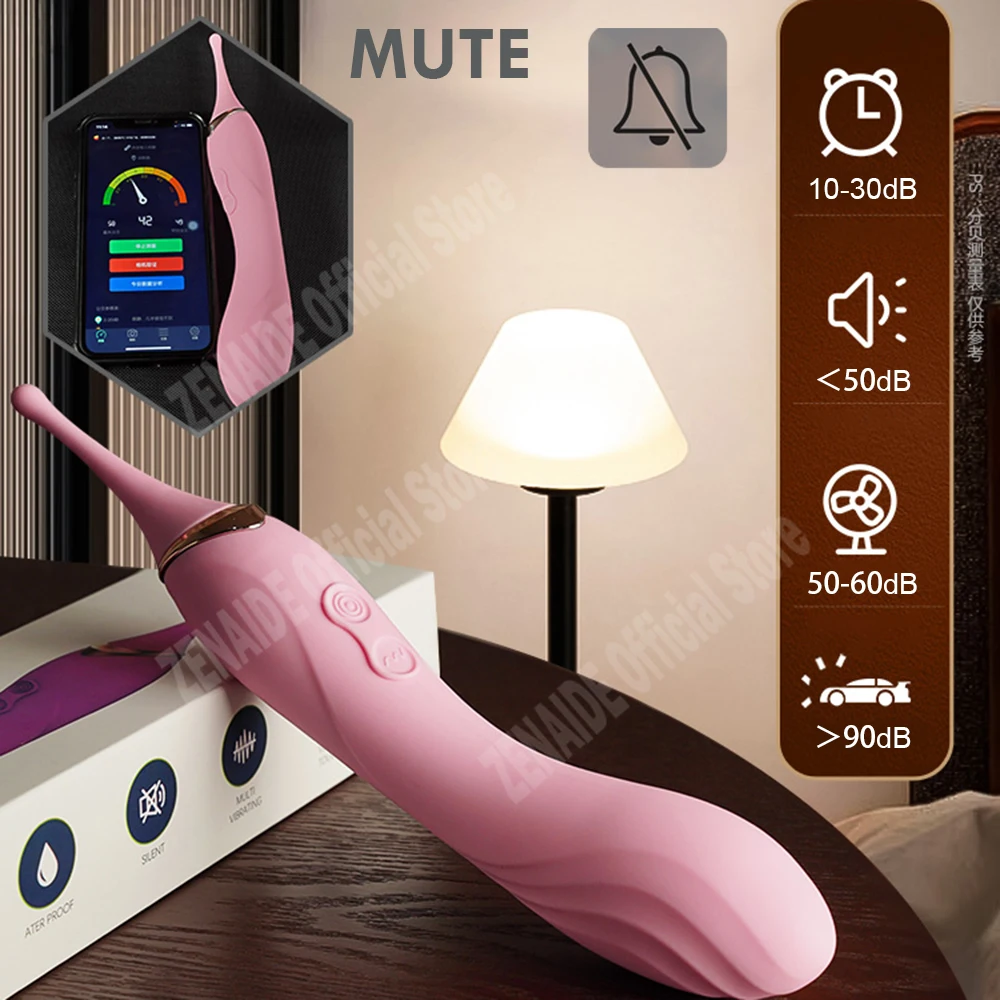 Массажер для стимуляции точки G с подогревом вставляемый стимулятор двойной