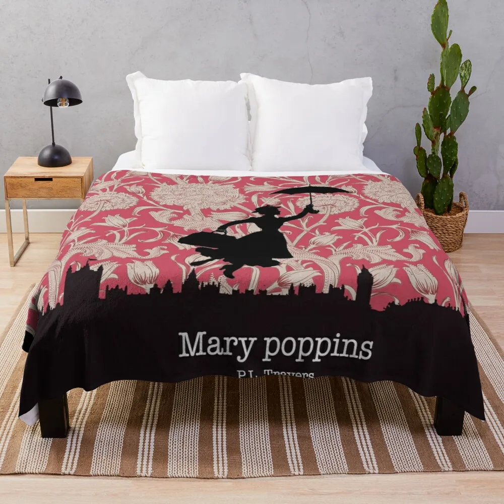 

Mary Poppins Throw Blanket Thermal Blanket Throw Blanket Fur Flannel