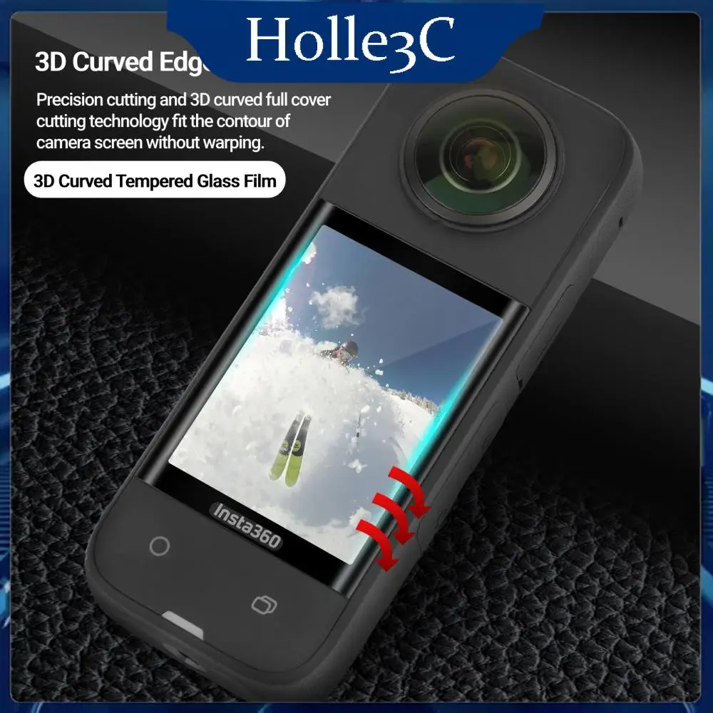 

Protector Panoramic For Insta360 X3 Accessories Curved Screen Protective Set Anti-scratch Film Protective Film Screen Protector