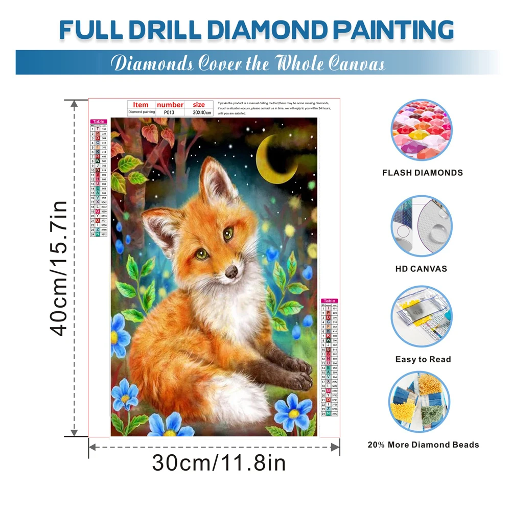 Набор для алмазной живописи взрослых 5D полное сверление круглые алмазные