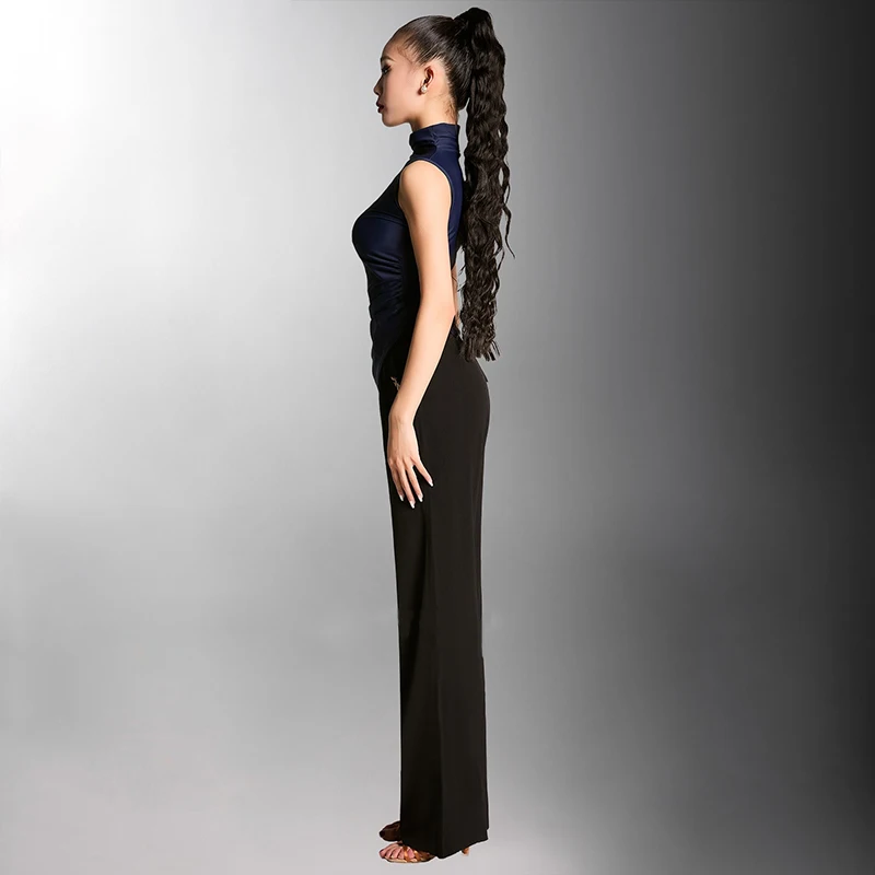 Женские тренировочные брюки для латинских танцев бальных взрослых одежда