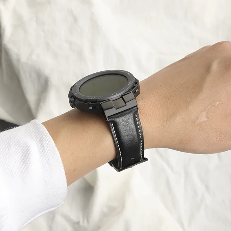 Leather Strap for HUAWEI WATCH GT Cyber,Modified Watchband for Huawei GT Cyber Smart Watch,Sports Wristband Watch Accessory