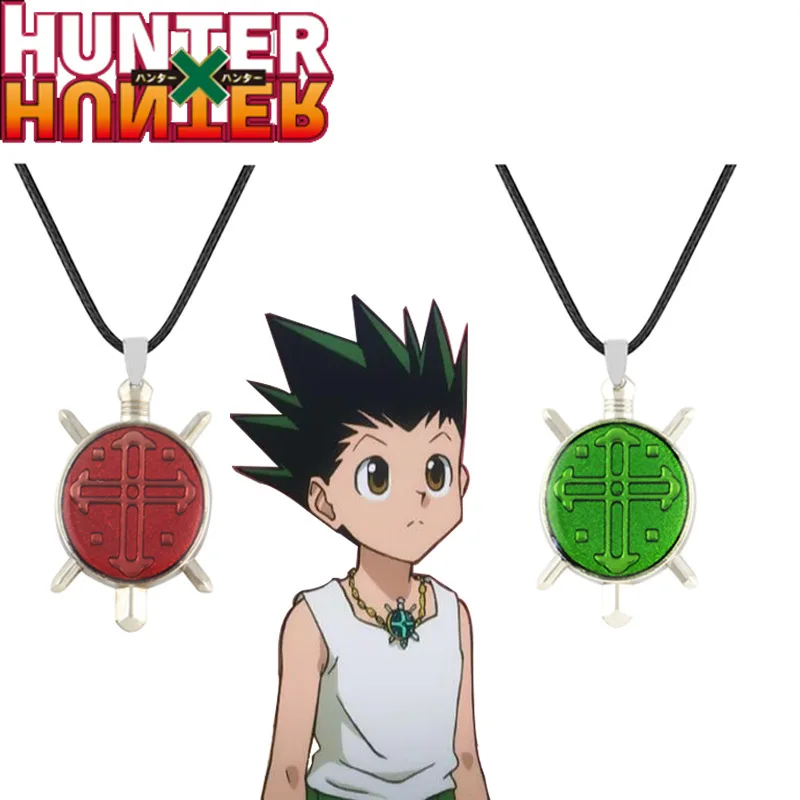

Anime Hunter X Hunter GON·FREECSS Cross Metal Necklace Cosplay Props Accessories Jewelry