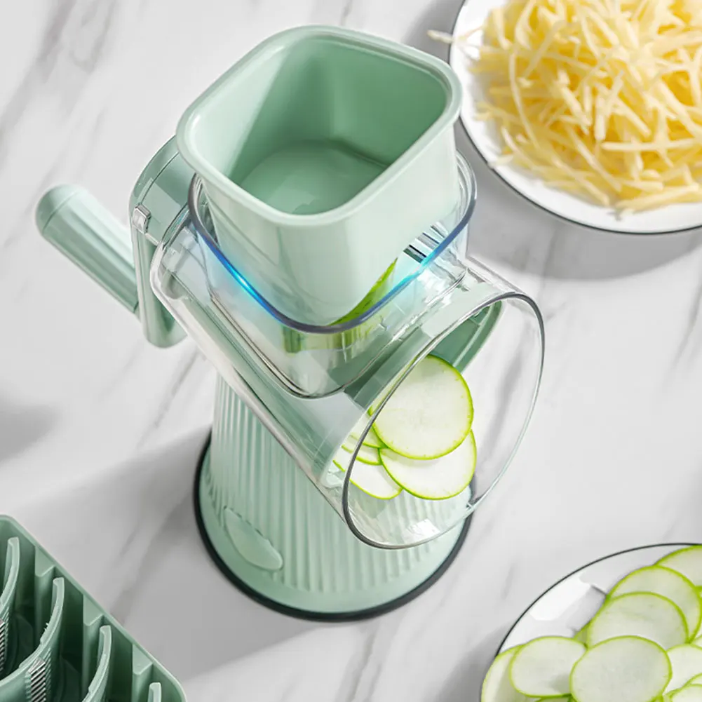 Роторная терка для сыра измельчитель с 3/5 сменными лезвиями еды кухонный легко