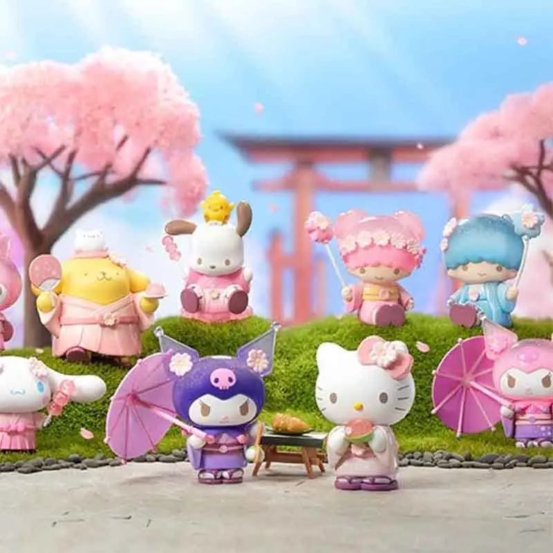 Kawaii Kuromi Hello Kittys My Melody Toys Handmade Decorations Christmas Gifts