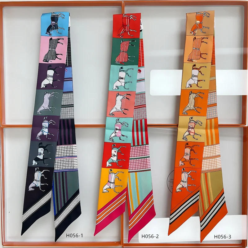 100% шелк высококачественные роскошные брендовые товары шарф Женская повязка на