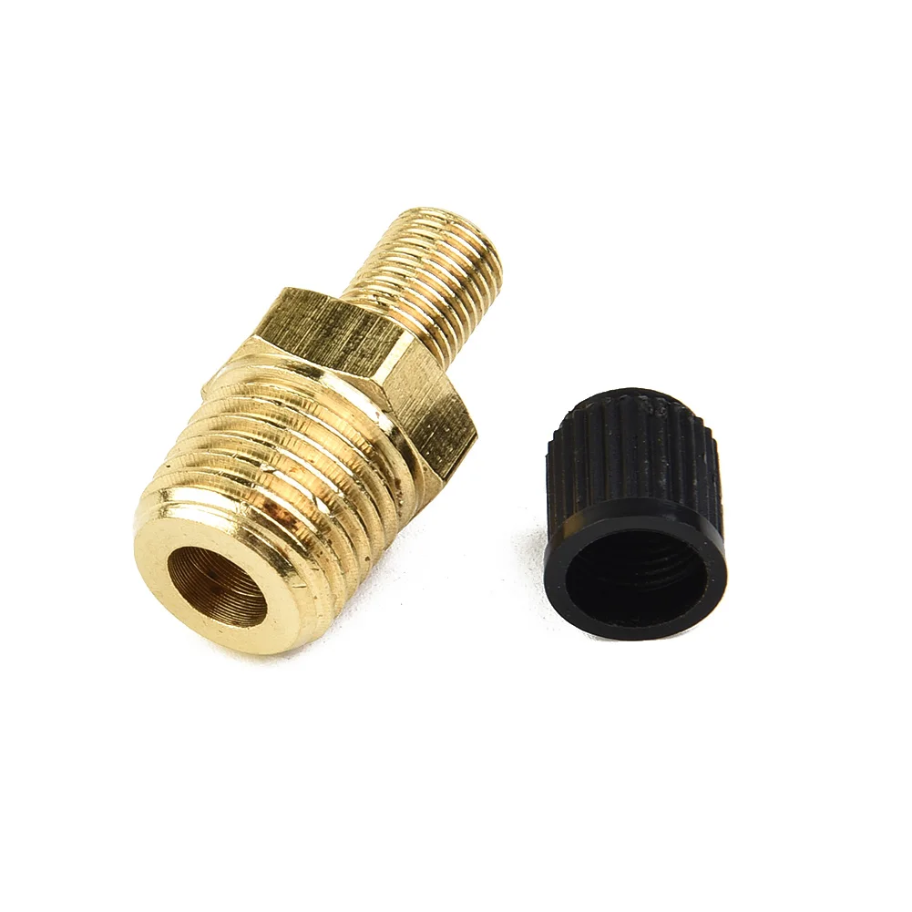 

Parts Useful New Air Tank Fill Valve 1/4 Inch 1 Pcs Accessories Air Compressor Black Plastic Cap Brass Durable
