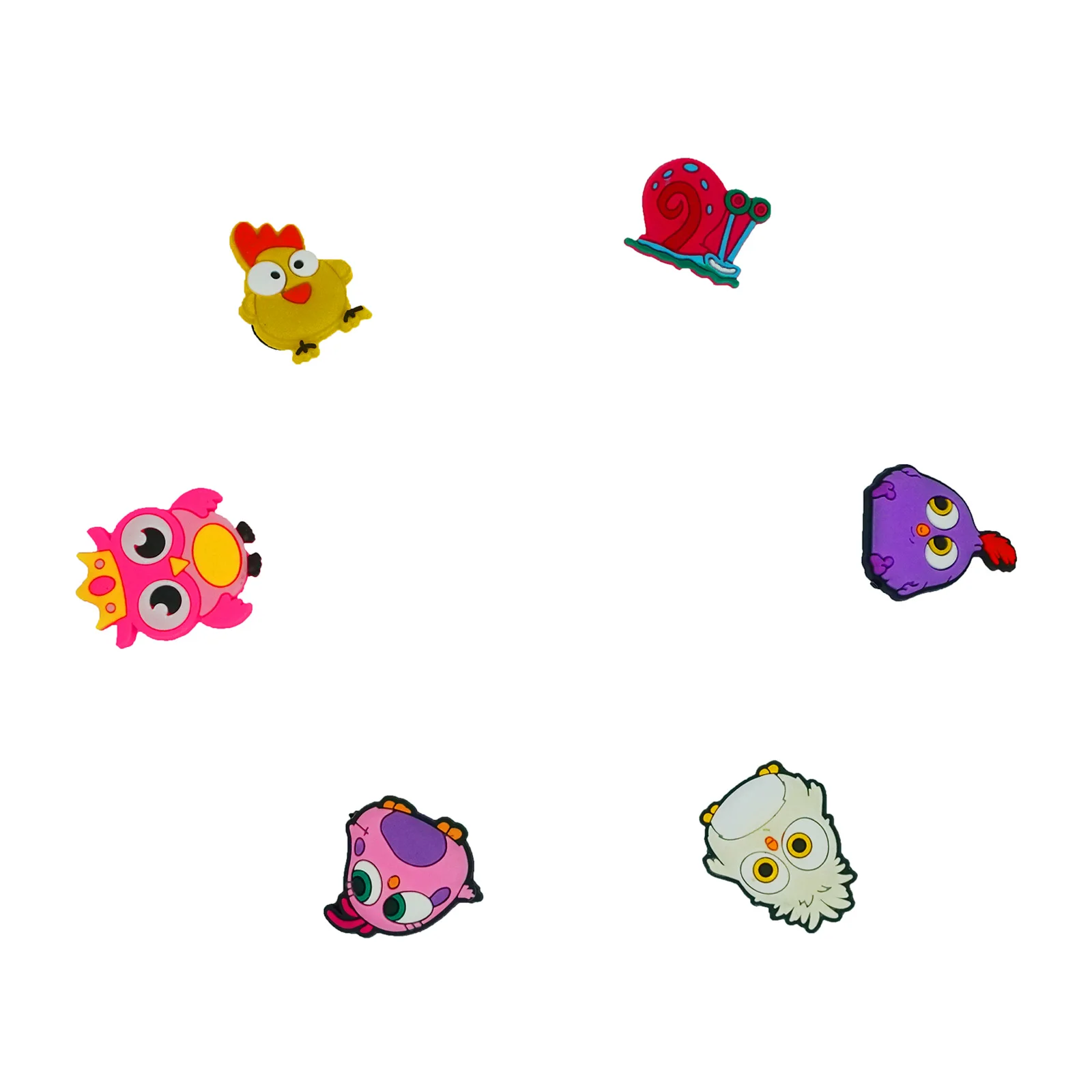 1 шт. украшения для обуви в виде животных |