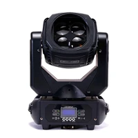led moving head light super beam 4x25w dmx moving head 100w perfect effect stage light for dj disco dance floor
