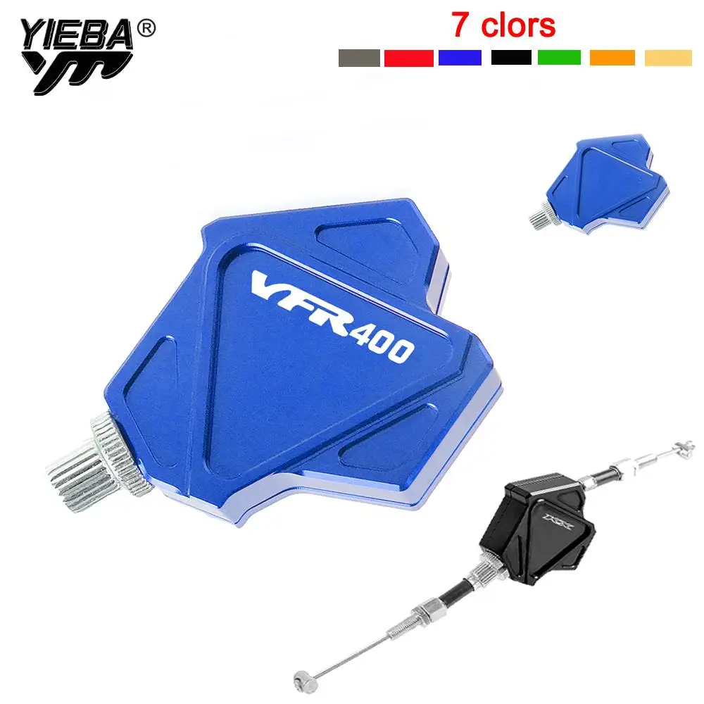 

For Honda VFR400 VFR 400 With Logo Motorcycle Accessories CNC Aluminum Stunt Clutch Lever Easy Pull Cable System Motocross part