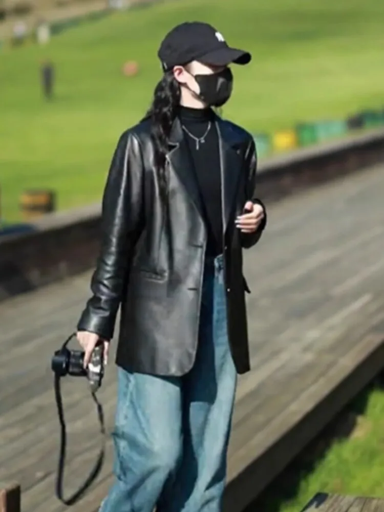 Осень 2024 новинка этого года популярный маленький костюм топ весенняя мода пальто