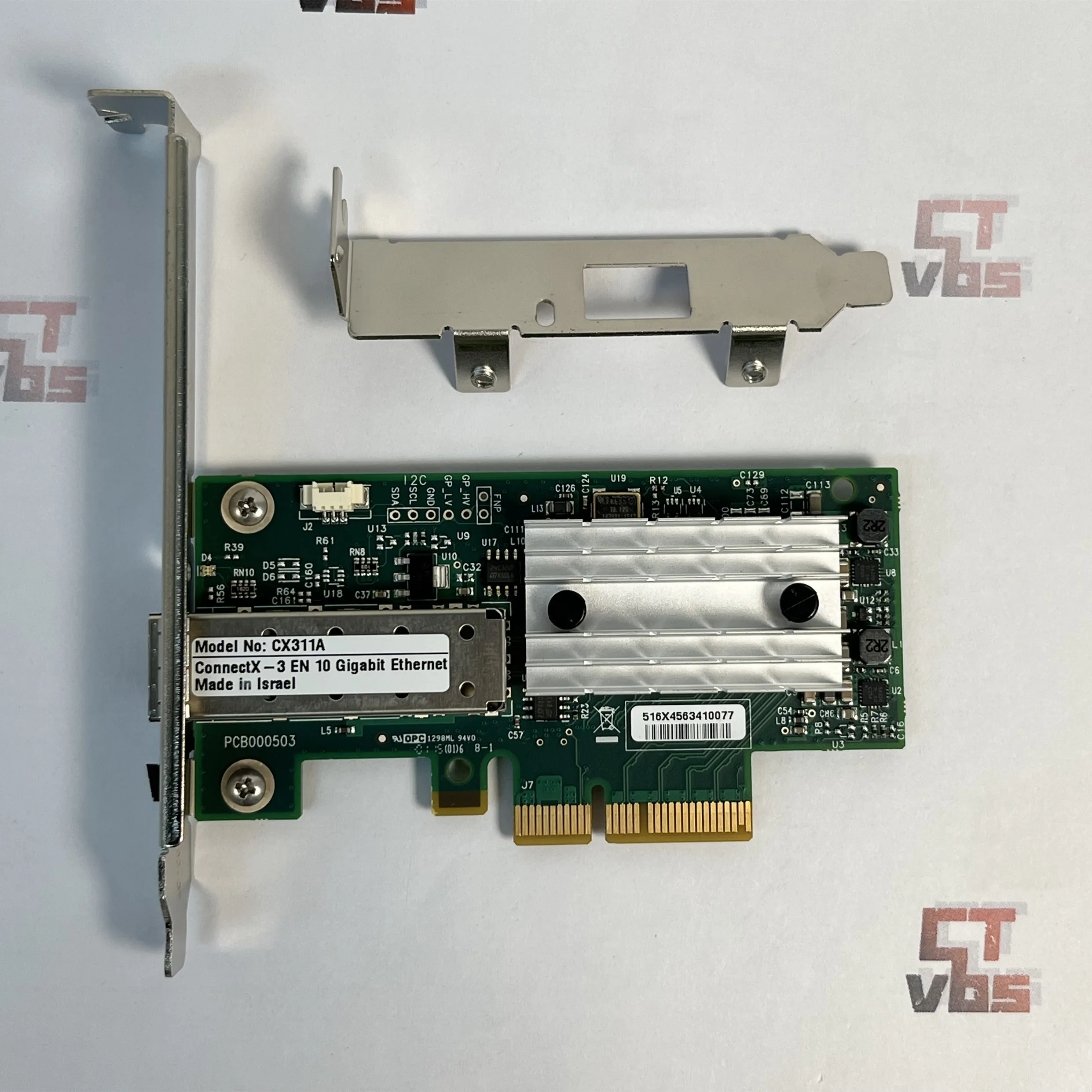 Mellanox MCX311A-XCAT 10G Ethernet CX311A ConnectX-3 EN 10GbE SFP+ PCIe NIC Server Adapter