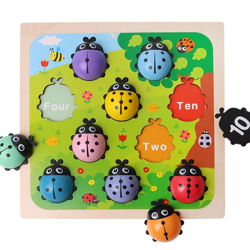 

2022 New Creative Match Puzzle Teaching Aid for Primaries Parent-Children Interaction Toy