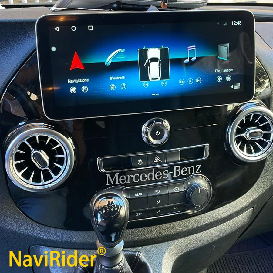 

Мультимедийный видеоплеер для Mercedes Vito 2015, автомагнитола с IPS-экраном 12,3 дюйма, GPS, Bluetooth, Android 13, для Mercedes Vito 2015