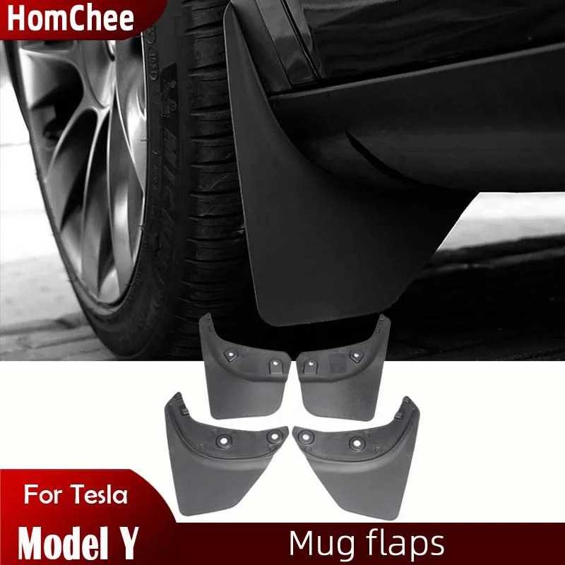 

Брызговики для Tesla Model Y 2021-2022, оригинальные Брызговики, аксессуары для модификации, внешние брызговики