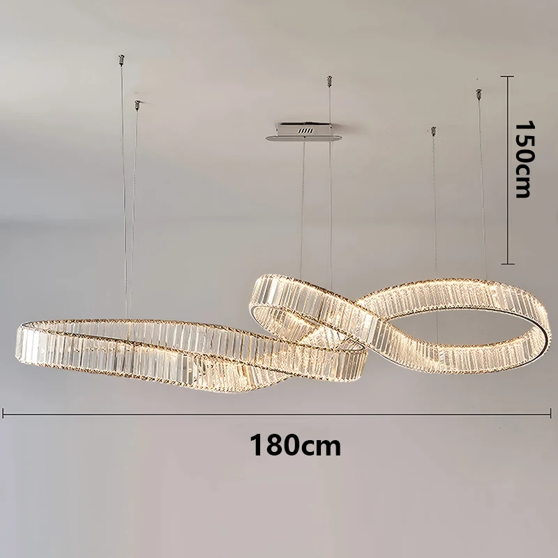 

Скандинавский домашний декор, люстры для столовой, блестящие подвесные светильники, подвесные светильники для потолка, светильник для внутреннего освещения