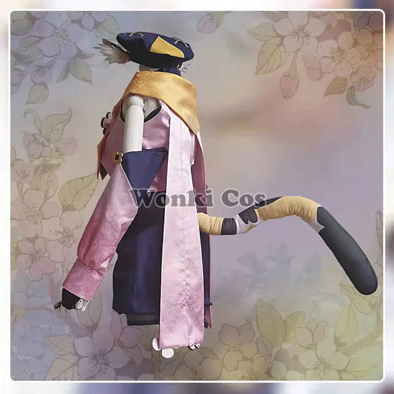 Костюм для косплея из игры Genshin Impact Diona Katzlein парик волосы милая кошка одежда